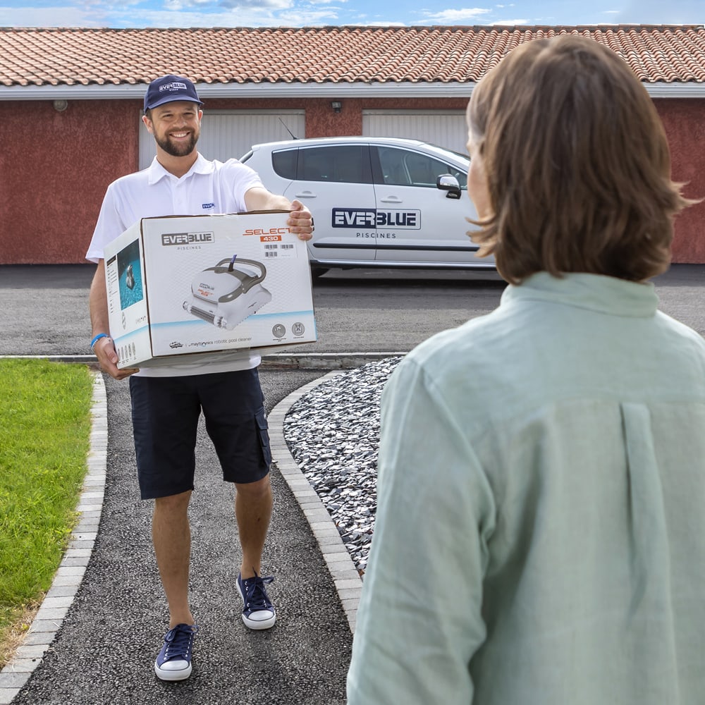 Livraison à domicile par Everblue